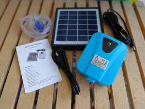 Anself Solar Powered Pond Aerator – A review on an air pump for small ...
